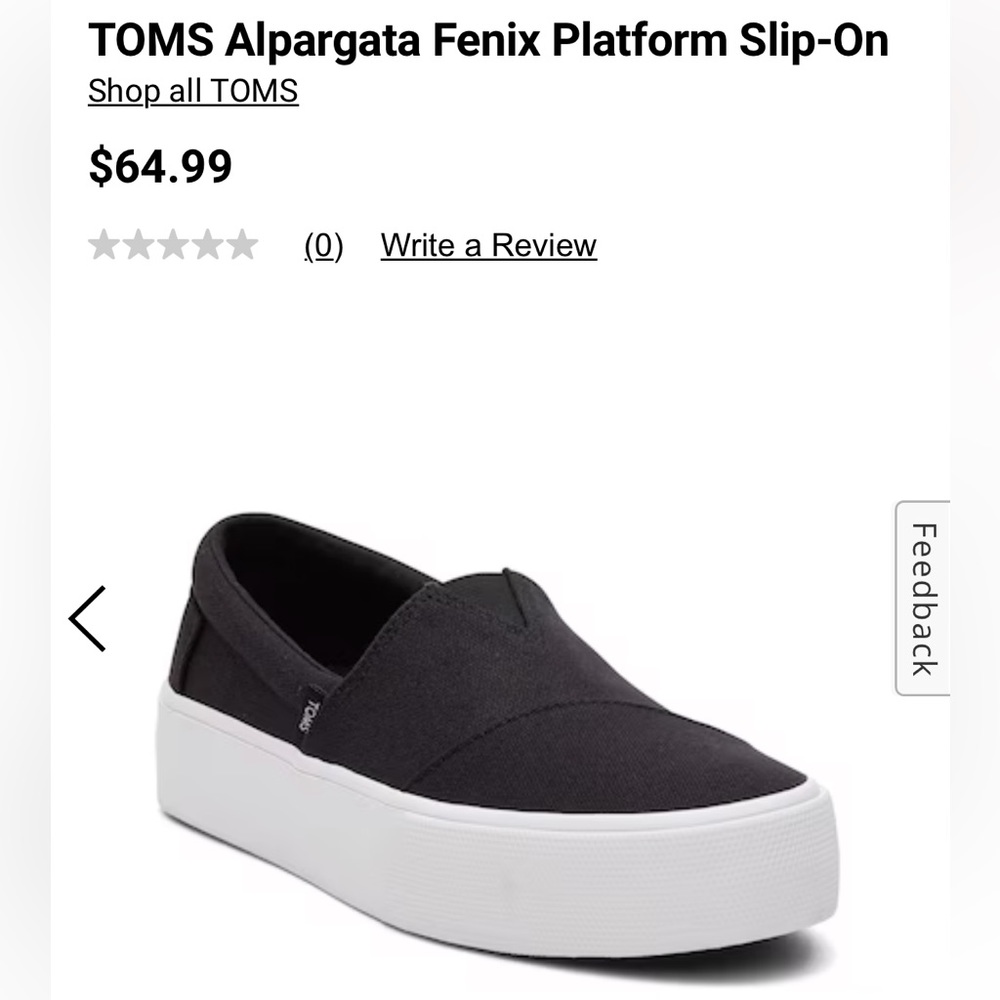 Toms Alpargata Fenix Platform